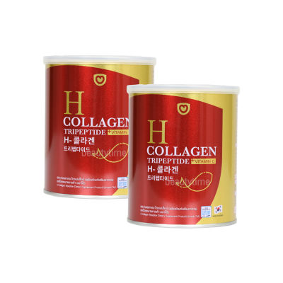 Amado H Collagen Tripeptide อมาโด้ เอช คอลลาเจน ไตรเปปไทด์ (110 กรัม x 2 กระป๋อง)