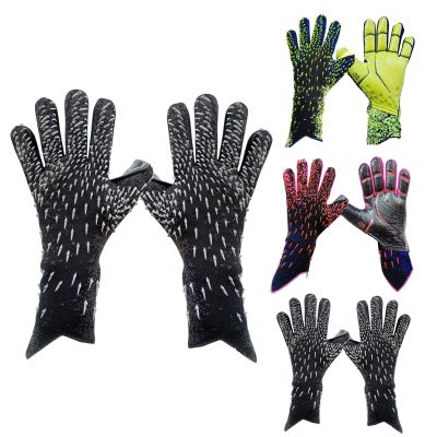 Football Goalie Gloves Soccer Goalkeeper Gloves Latex Anti-slip Thicken Finger Protection Gloves Soccer Training Equipment 2023