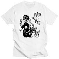 Men T Shirts Jibaku Shounen Hanako Kun Vintage Cotton Tees Classic Toilet Bound T Shirts Crew Neck Clothing Plus Size XS-6XL