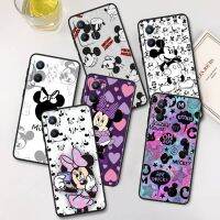 Mickey mouse print Phone Case For OPPO A96 AA94 A93 A77S A76 A74 A73 A72 A57S A757E AX7 A1K 2022 2020 Black Cover