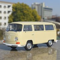 WELLY 1:24 Volkswagen VW T2 BUS 1973 T1 Alloy Car Model Diecasts Metal Vehicles High simulation Car Model Toys For Children Gift