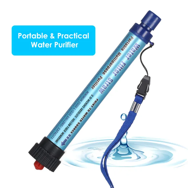 Outdoor Water Filter Straw Water Purifier Filtration System Bottom