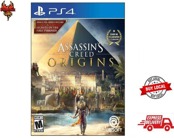 Ps4 Assassins Creed Origins Standard Edition English Brand Neworiginal Lazada 1579