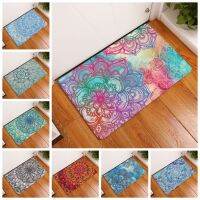 【cw】 Mats Mandala Printing Carpets Anti slip Floor Room Outdoor Rugs Front Doormat 【hot】 !