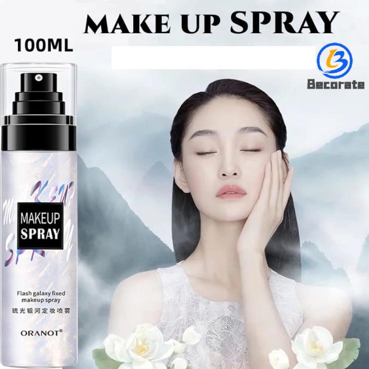 Becorate 100ml Star Galaxy Finish Spray Long Lasting Face Foundation Make Up Mist Matte Base 7320