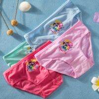 Baby Underpants Kids Girl Underwear Cartoon Character Printing Cotton Panties Soft Comfortable Child Briefs