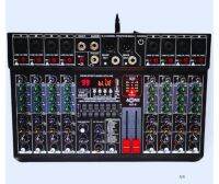 mixer8ช่อง มิกเซอร์ 99 dspปรับเสียง ออดิโออินเตอร์เฟสและมิกเซอร์ mixer เครื่องเสียง มีบลูทูธ Bluetooth USB EQ EFF 99dsp 24Bit รุ่น AONE AX8 เครื่องผสมสัญญาณเสียง