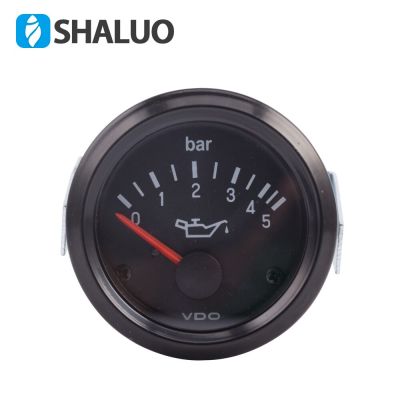 52MM VDO Oil Pressure Gauge Kit For Diesel Engine Oil Pressure Sensor Oil Pressure Meter Diesel Generat Parts 5 Bar 25 Bar