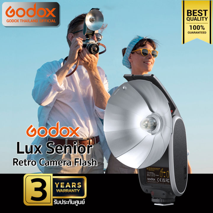 godox-flash-lux-senior-retro-camera-flash-automatic-manual-รับประกันศูนย์-godox-thailand-3ปี