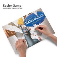 ภาพยนตร์ Ratatouille นำเสนอเด็กชายและเด็กหญิงของเล่นเพื่อการศึกษา1000ชิ้นกระดานจิ๊กซอว์ปริศนาจิ๊กซอว์