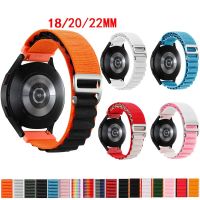 18MM 20MM 22MM NEW Nylon Alpine Loop Strap For Garmin Vivoactive 4S 4 3 Smart Watch Strap Sport Watch Band Replace Band Bracelet Straps