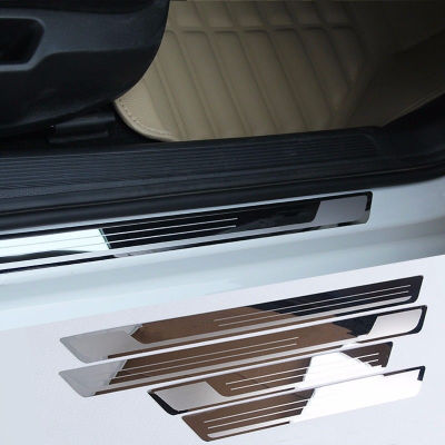 Car Accessories Door Scuff Plate Guard Threshold Sill Pedal Car Styling Sticker For VW Volkswagen JETTA 2011 2012 2013-2018