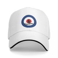 Vespa Scooterist MOD Target RAF Roundel Trucker Hat Stuff Retro Mopeds Scooter Baseball Cap For Unisex Casquette Adjustable