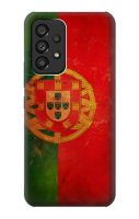 เคสมือถือ Samsung Galaxy A53 5G ลายธงฟุตบอลโปรตุเกส Vintage Portugal Flag Case For Samsung Galaxy A53 5G