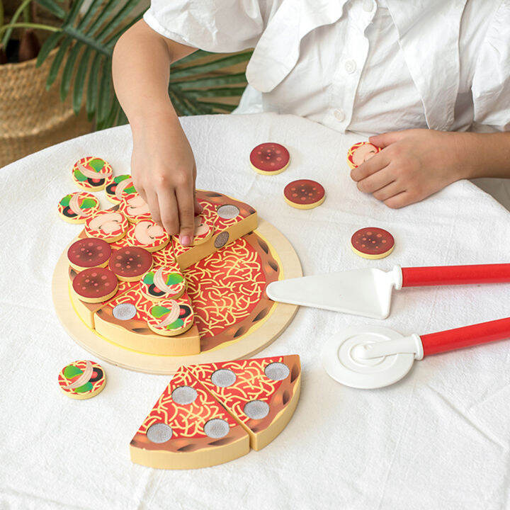 1 Set Simulation Pizza 3D Shape Realistic Portable Pizza Party Fast ...