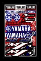 Yamaha Y001 สติ๊กเกอร์ยอดฮิดสติ๊กเกอร์แต่งรถมอเตอร์ไซค์ บิ๊กไบค์ ATV หมวกกันน็อค รถยนต์ สติ๊กเกอร์เคลือบเงาคุณภาพดี