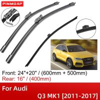 สำหรับออดี้ Q3 MK1 2011-2017 24 "20" 16 "ด้านหน้าด้านหลังใบปัดน้ำฝนแปรงอุปกรณ์ตัด2011 2012 2013 2014 2015 2016 2017