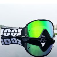 ✶ 2023 IOQX ใหม่ล่าสุด Mtb Man แว่นตารถจักรยานยนต์หิมะแว่นตาเลนส์คู่ Motocross Racing Goggles Anti Fog แว่นตาขี่จักรยาน