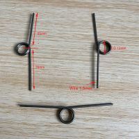 【LZ】 10pcs  Spring  steel   torsion springs  1.5mm wire  tensioning torsion spring