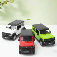 1:26ใหม่ SUZUKI Jimny SUV Diecast &amp; ของเล่นโลหะโมเดลรถยนต์ออฟโรดไฟจำลองเสียงชุดของเล่นเด็กของขวัญคริสต์มาส