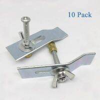 ↂ Undermount Sink Clips Kitchen Bathroom Under Mounted Washbasin Clamps Bracket 10 Pack