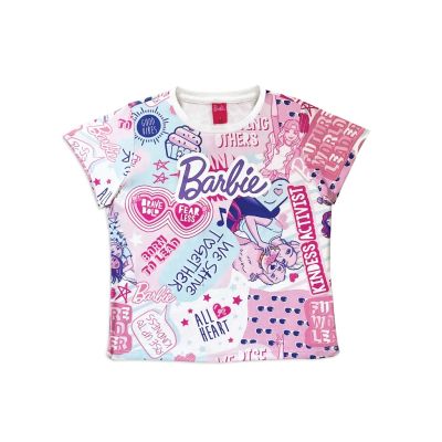 BARBIE : ENXT1134  เสื้อแขนสั้น  ลิขสิทธิ์แท้