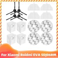 ✧ For Xiaomi Roidmi EVA Self-Cleaning Emptying Robot Vacuum SDJ06RM Replacement Spare Parts Hepa Filter Side Brush Mop Cloths Rag