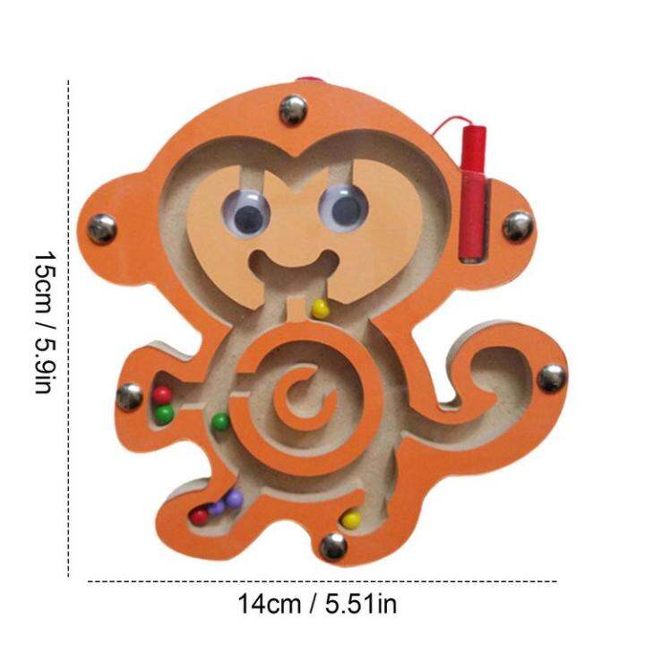 magnetic-maze-mini-maze-puzzle-games-magnetic-small-maze-wooden-develop-attention-learn-while-playing-for-kids-ages-3-activity-game-everyday