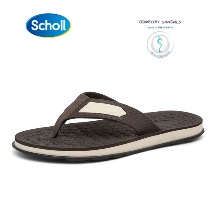 scholl-spectrum-รองเท้าแตะ-รองเท้าสกอลล์-ไบโอ-คอนราด-conrad-รองเท้าแตะคีบ-ผู้ชาย-รองเท้าสุขภาพ-รองรับอุ้งเท้า-สำหรับภาวะเท้าแบน