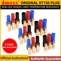 9 Pairs Original AMASS XT150 Connector Adapter Plug 6Mm Male/Female Large  High Rated Amps For RC Lipo Battery