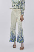 ESPADA กางเกงทรงขากว้างพิมพ์ลายดอกไม้ ผู้หญิง | Floral Print Wide Leg Trousers | 4634