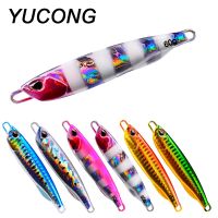 【DT】hot！ YUCONG 1Pcs Casting Jig Fishing 10g-60g Trolling Metal Hard Bait Trout Jigging Isca Artificial Wobbler Swimbait Pesca