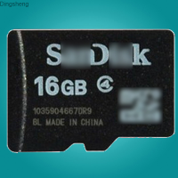 Dingsheng Sdk16G การ์ดความจำคอนโซลเกม16G บัตร TF กล้อง16G การ์ดเก็บข้อมูลโทรศัพท์มือถือ16G