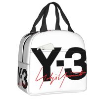 ❏☊☇ TartanCustom Yohji Yamamoto Skullies Lunch Bag Men Women Cooler Thermal Insulated Lunch Box for Children School lunch bag