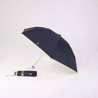 Polo Ralph Lauren UMBRELLLA Back side stripes print ร่ม รุ่น HMPOGFTH5720013 สี 410 NAVY-410