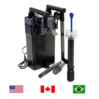 SunSun 110V Hang On Waterfall Filter With Skimmer 500l H Aquarium Tank Multi-Stage Fish Filter Adjustable Flow HBL 801 802 803