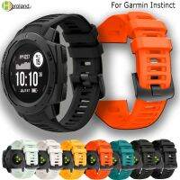 สายนาฬิกาข้อมือวง Tali Jam Tangan Silikon 22มม. สำหรับ Garmin Instinct นาฬิกากีฬาสมาร์ทวอท์ชทดแทนสายรัดข้อมือสำหรับผู้ชายผู้หญิง