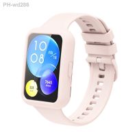 Cover For Huawei Watch fit 2 Case Smartwatch Accessories silicone Bumper All-Around Screen Protector Huawei Watch fit2 new Case