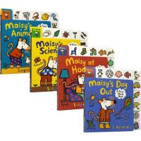 Maisy S first words book collection mouse Bobo series Lucy cousins my word book English original cardboard picture book early childhood English Enlightenment vocabulary