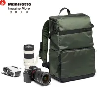 （misty shop）Manfrotto กระเป๋าเป้สะพายหลัง,12L สตรีทกล้องบาง MS2-BP (สีเขียว) ภาพ SLR กระเป๋ากันน้ำกันขโมย