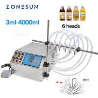 ZONESUN ZS-YTDP6 Electric Digital Liquid Filling Machine Bottle Perfume Water Juice Essencil Oil Diaphragm Pump Packing Machine