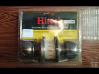 ลูกบิด ลูกบิดประตู ลูกบิดสแตนเลส ลูกบิดประตูห้องนอน สีชา ยี่ห้อ ไฮเทค Hitech ไส้ทองเหลือง (รุ่น.5701AC) ได้มาตราฐาน (แท้ 100%) by JHW