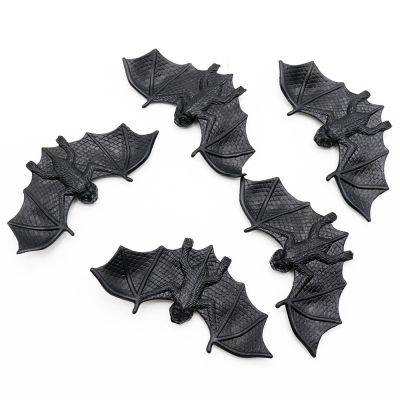 【CC】 10/20PCS Bat Plastic Insect Tricky Prop Prank Horror Trick Decorations