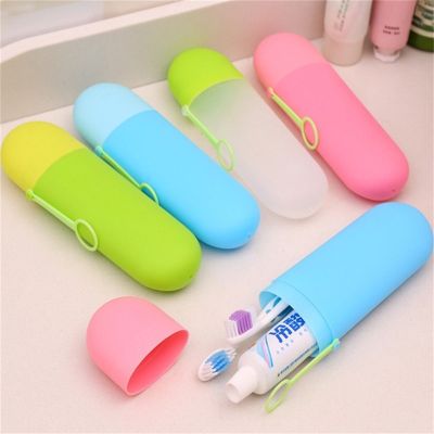 Toothpaste Toothbrush Holder Accessories Household Storage Outdoor Organizer for bathroom