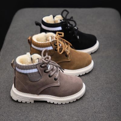 ขายดีที่สุด ioztt2023 - /﹊☊❈ Children Shoes Boys Fashion Leather Soft Antislip 21-30 Sport