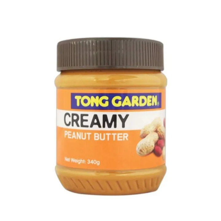 Tong Garden Creamy Peanut Butter 340G Lazada
