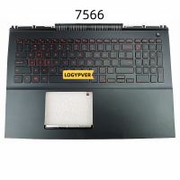 US Keyboard For DELL Inspiron 15 7000 7566 7567 P65F English Laptop Palmrest 0MDC8K 7466 Basic Keyboards