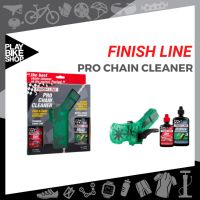 กล่องล้างโซ่พร้อม FINISH LINE PRO CHAIN CLEANER  น้ายาล้างโซ่ ECO TECH 4oz. .และ น้ำมันหยอดโซ่ DRY LUBE 2oz