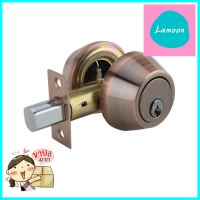 กุญแจลิ้นตาย 2 ด้าน HAFELE 489.10.507 สีทองแดงรมดำDOUBLE CYLINDER DEADBOLT HAFELE 489.10.507 ANTIQUE COPPER **ขายดีที่สุด**