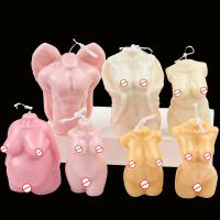 Angel Body Candle Silicone Mold 3D Creative Men Women Human Candle Resin Soap Making Mould DIY Handicraft Supplies Home Decor